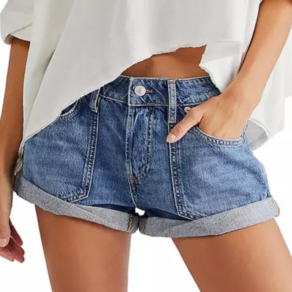 Free People Denim Shorts - Size 28